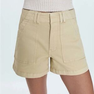 NWT! Retail $128 PISTOLA Custard Yellow Marissa Short